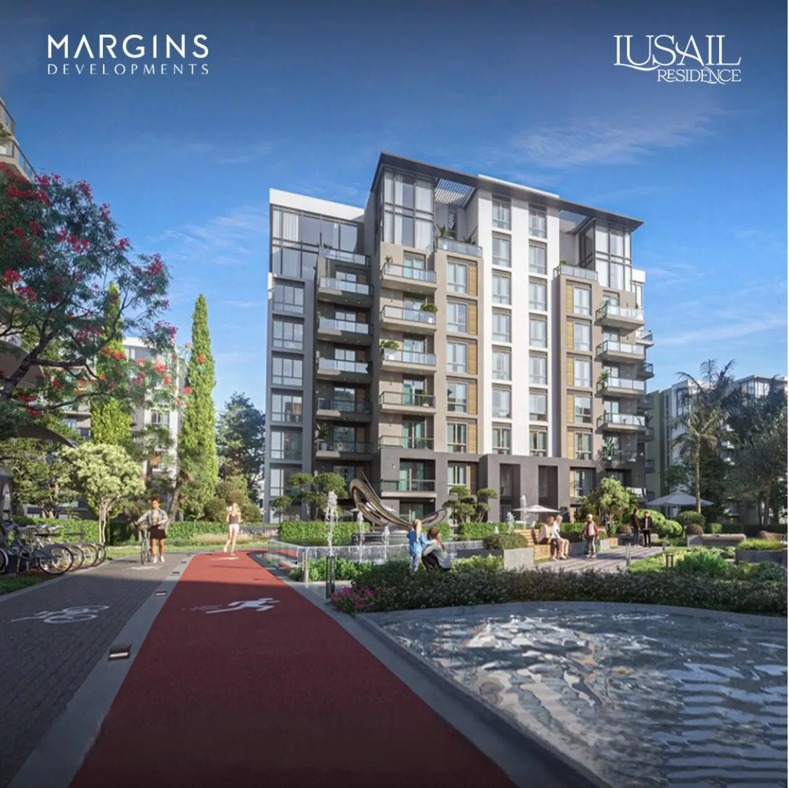 كمبوند لوسيل ريزيدنس القاهرة الجديدة Lusail Residence New Cairo