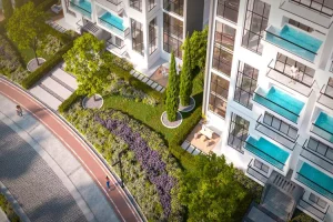 شقة أرضي غرفتين للبيع في كمبوند هافا العاصمة الإدارية الجديدة Hava Residence بمساحة 130 مترًا